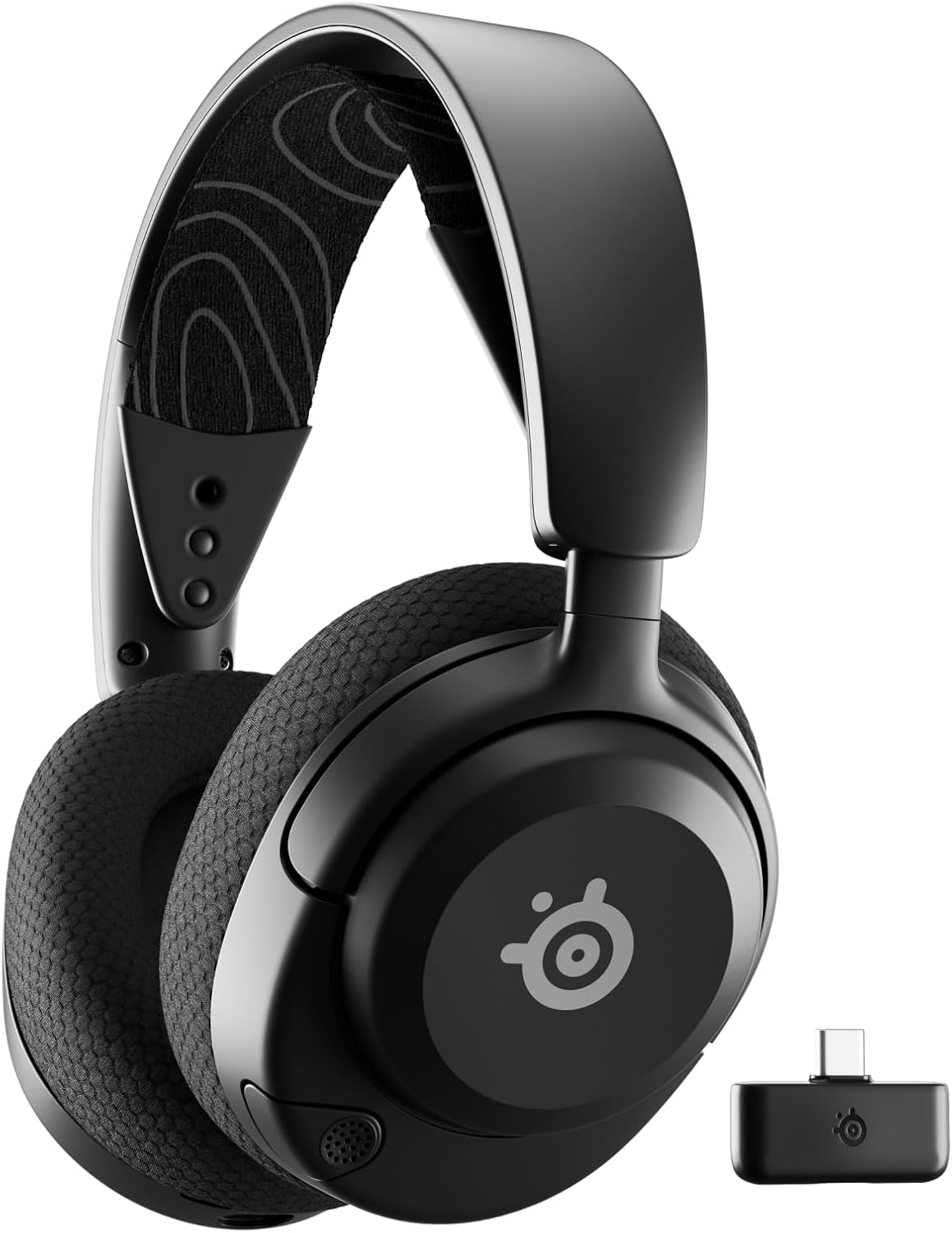 SteelSeries Arctis Nova 5 Wireless Multi-System Gaming Headset - Black Neodymium Magnetic Drivers – 60 HR Battery – 2.4GHz or BT – ClearCast Gen2.X Mic – PC, PS5, PS4, Switch, Mobile
