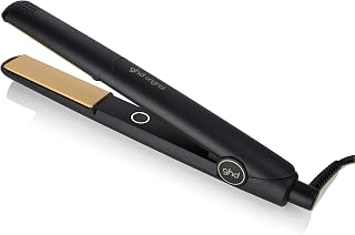 ghd Original Styler Flat Iron Hair Straightener, Black | Classic ceramic heat technology, 365 F safe styling temperature, Smooth gloss plates, Fast heat-up, Auto sleep mode