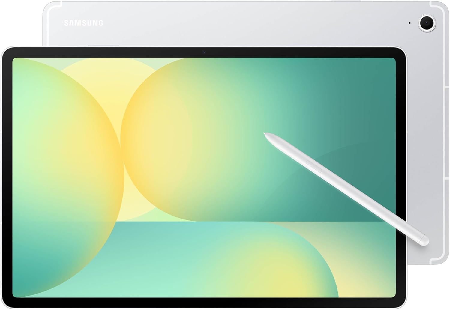 SamsungGalaxy Tab S10 FE 128GB WiFi Android Tablet, US Version, Silver | Large Display, Long Battery Life, Exynos 1580 Processor, IP68 Water-Resistant, 90 Hz Refresh, S Pen for Note-Taking