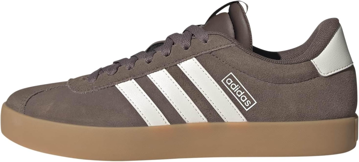 adidas Women's VL Court 3.0 Sneakers | Casual Shoes, Skateboarding-Inspired, Low-Cut, T-Toe, Lace Closure, Lightweight Cus...