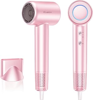 Ad - Labiim Hair Dryer, High-Speed Ionic Blow Dryer 110,000 RPM Motor, Rose | Fast Drying 200M Ions Frizz & Ther...