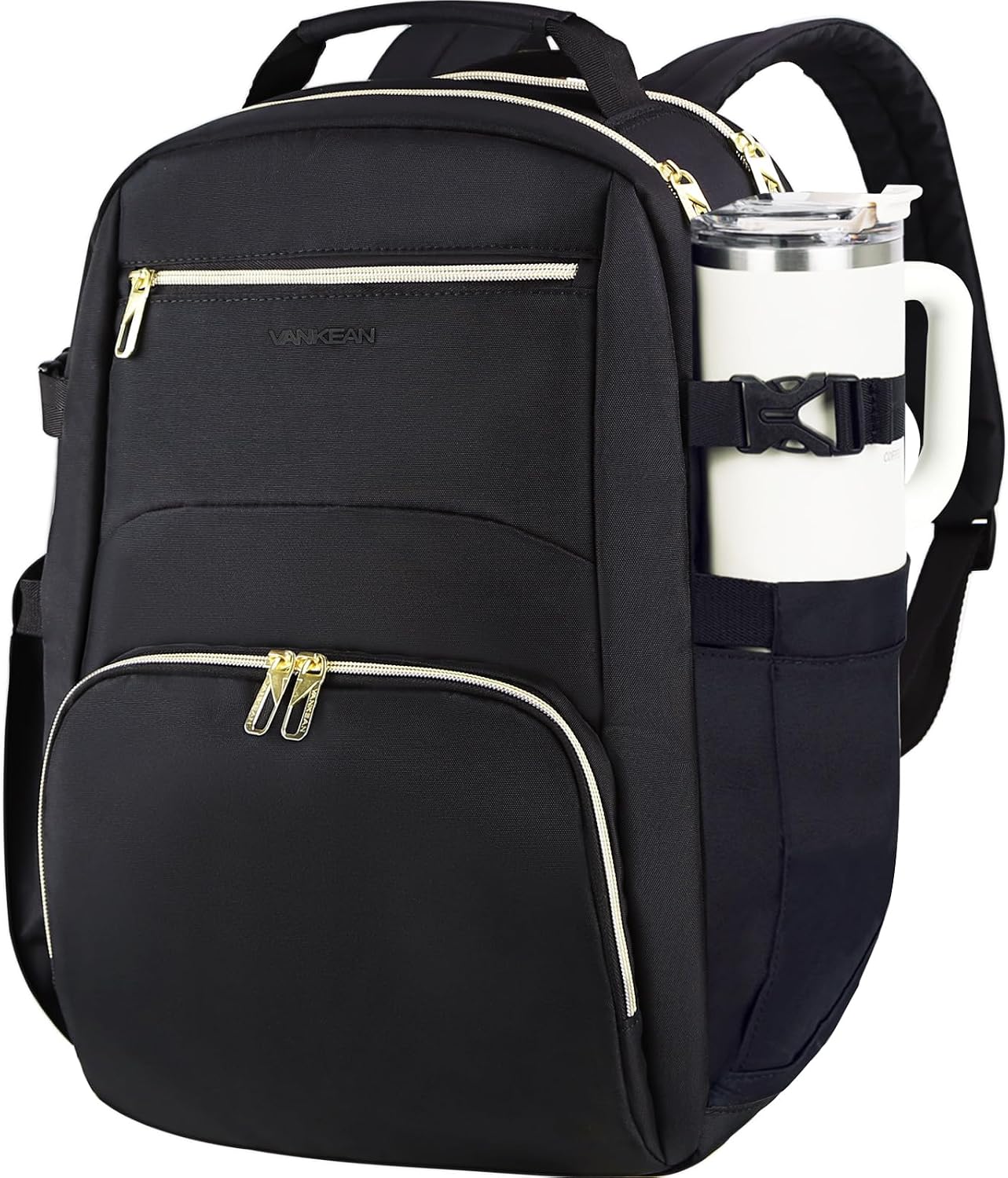 VANKEAN 15.6 Inch Laptop Backpack for Women Large Capacity | water- resistant Backpacks Stylish Travel Bags...