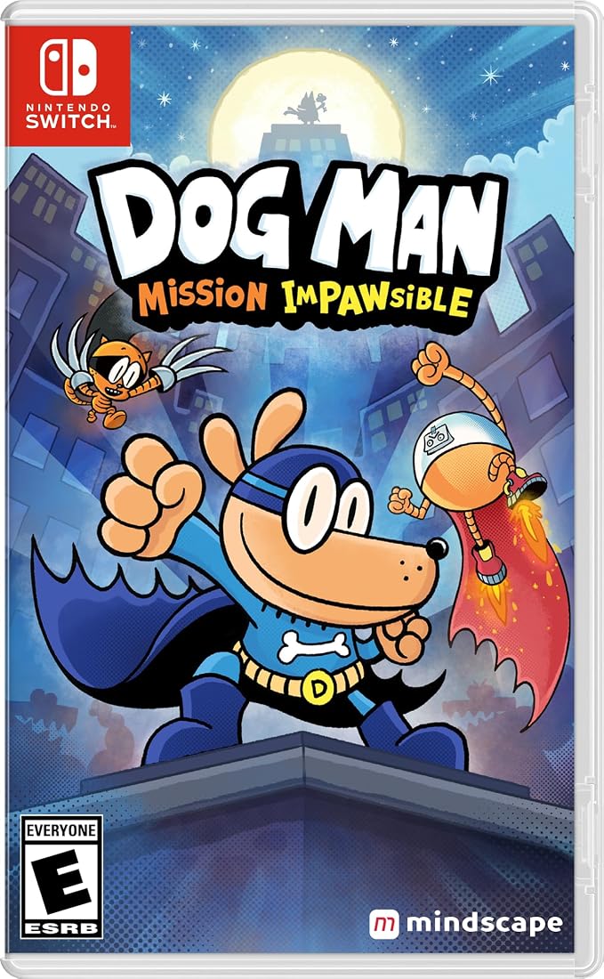 DOG MAN: Mission Impawsible - Nintendo Switch ESRB Rating: Everyone | Dec 6, 2024 | by Mindscape