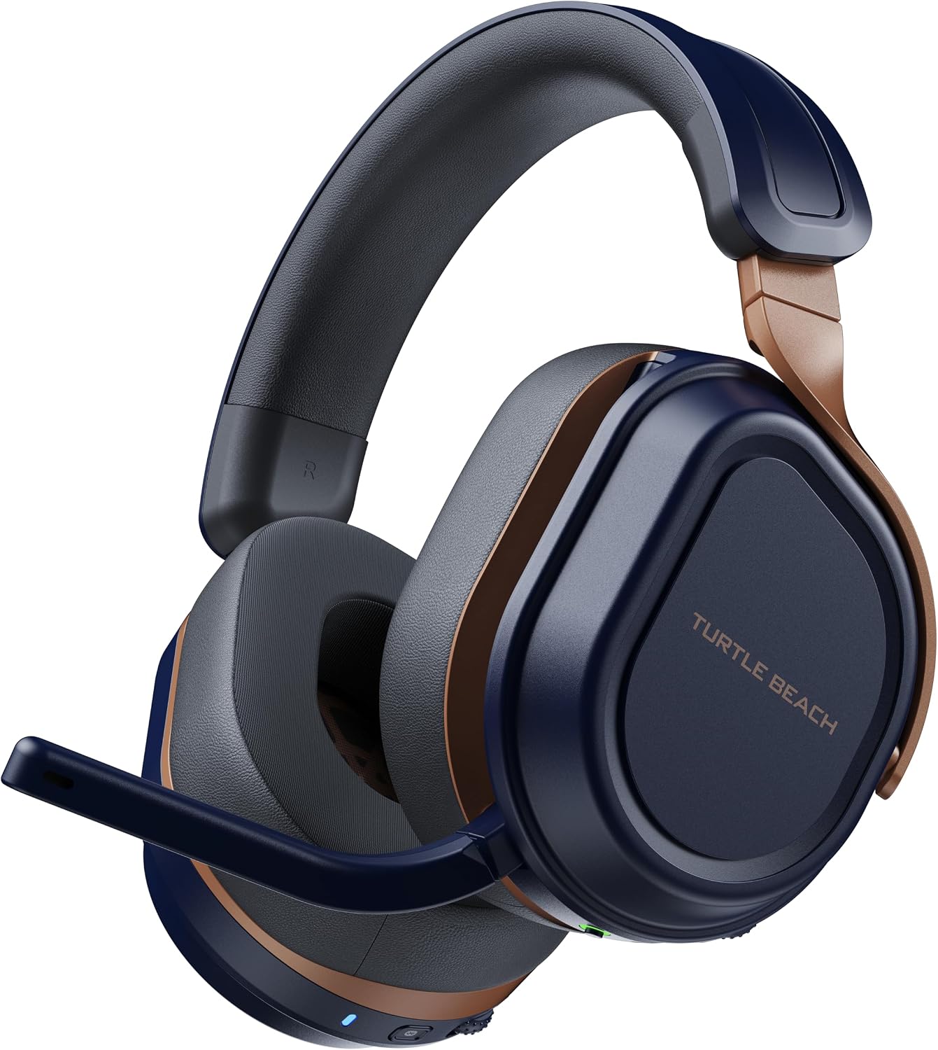 Turtle Beach Stealth 700 Wireless Gaming Headset for Xbox, PS5, PC, Mobile Xbox Series X|S, Xbox One, PlayStation, Multiplatform, Bluetooth, 60mm Dual Drivers, 80-Hr Battery, Flip-to-Mute Mic, Cobalt