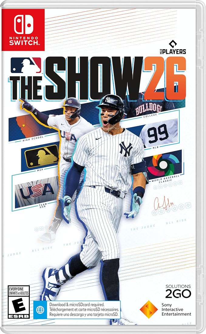 MLB: The Show 26 - Nintendo Switch ESRB Rating: Everyone | Mar 17, 2026 | by PlayStation